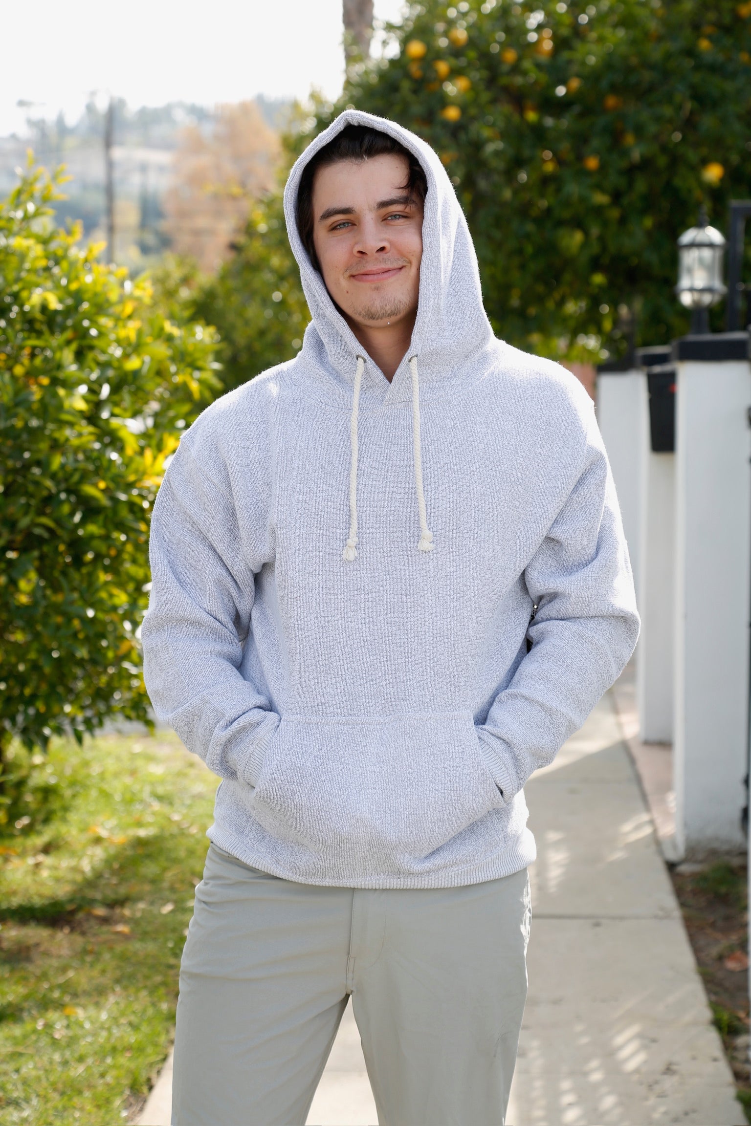 Cozy Grey Purpose Hoodie
